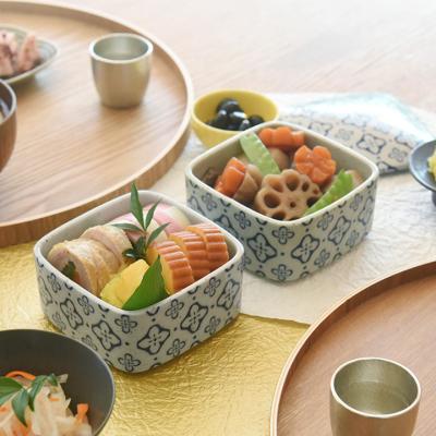 正月 漆器】金 竹模様 食器セット 懐石 料理 和食 日本食 皿 新年 限定