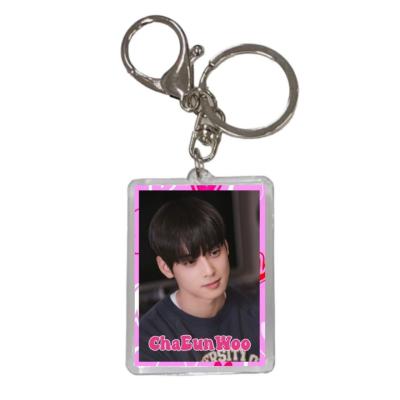 ASTRO チャウヌ フィギア チャウヌ ASTRO アストロ トレカサイズ 写真入り キーホルダー 韓流