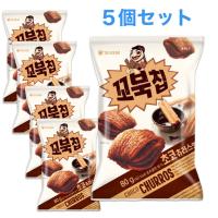 ５個セット コブックチップ オリオン チョコチュロス味 65g お菓子 スナック菓子 韓国食品 xa004-2 | アンジーソウル