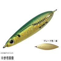メジャークラフト マキジグ スロー 40g MAKI-SLW40 #079 緑金アジ(ケイムラ) [メール便] | 釣具のアングル