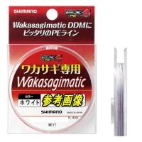 シマノ ライン ワカサギマチック EX4 PE 0.25号(平均強力1.9kg)-60m ホワイト [メール便] | 釣具のアングル