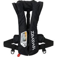 ダイワ (Daiwa) DF-2021 ブラック フリーサイズ（ウォッシャブルライフジャケット（肩掛けタイプ自動・手動膨脹式）） | アングラーズWEB店