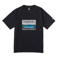 ダイワ (Daiwa) DE-6324 ブラック Mサイズ （フィッシングネットTシャツ レイクサイド） | アングラーズWEB店