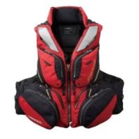 訳あり フィッシングベスト 釣り ネクサス リミテッドプロ 赤 黒 ナイロン シマノ 釣り フィッシングベスト（色：レッド系）｜フィッシングウエア