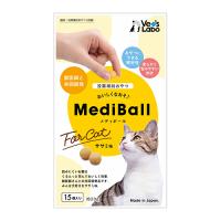 Vet's Labo メディボール 猫用 (ささみ味) 15個×3個セット {817035} 送料込 | 愛犬と一緒に歩くを叶える anifull