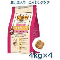 ニュートロ　ナチュラルチョイス　超小型犬4kg以下用　エイジングケア　チキン＆玄米　4kg×4《1ケース》(ND112) | アニマルファインパートナーズ