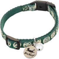 ペティオ 猫小町カラー 猫模様 グリーン | アニマルミニョン Animaux mignons