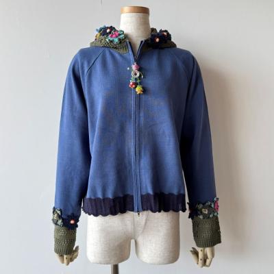 新品未使用　オレボレブラ　アルベロベロ　綿ニット　チュニック丈　M 新品 オレボレブラ/アルベロベロ♡ 水色ニット