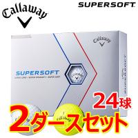 【2ダースセット】 キャロウェイ ゴルフ スーパーソフト ゴルフボール 2ダース(24球) 2023モデル | アネックススポーツ