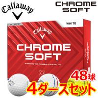 【4ダースセット】 キャロウェイ ゴルフ クロムソフト ゴルフボール 4ダース(48球入り) 2024モデル | アネックススポーツ