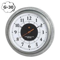 ウォールクロック ノースロップ G-30 ダルトン DULTON K725-927WD ラウンド 円形 丸型 ウォールクロック シルバー 掛け時計 時計 掛時計 壁掛け  (送料無料) | 雑貨屋アノ