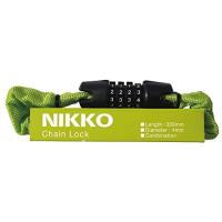 ニッコー(NIKKO) チェーンロック [N658C300/Φ4×300mm] キャンパスグリーン | ANR trading