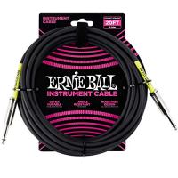 正規品 ERNIE BALL 6046 楽器用シールド ケーブル 20フィート INSTRUMENT CABLE 6.09m ブラック | ANR trading