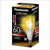 パナソニック LED電球 E26口金 電球60形相当 電球色相当(8.2W) 一般電球・クリアタイプ LDA8LCW | ANR trading