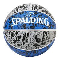 SPALDING(スポルディング) バスケットボール グラフィティ ブルー×グレー 7号球 84-536J バスケ バスケット | ANR trading