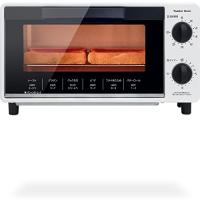 [山善] トースター オーブントースター トースト 2枚焼き タイマー15分 温度調節機能付き 1000W トレー付き ホワイト YTS-C10 | ANR trading