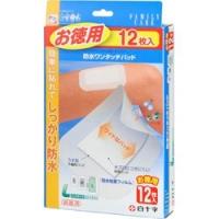 白十字 ＦＣ　防水ワンタッチパッド　お徳用　Ｌサイズ　１２枚入 ※お取り寄せ商品 | あんしん通販リリーフYahoo!店