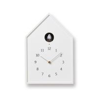 レムノス Lemnos Birdhouse Clock カッコー時計 ホワイト16-12 WH NY16 | アントデザインストア