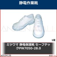 ミツウマ 静電保護靴 セーフテックPW7050-28.0　PW705028.0 1足 | 安全モール ヤフー店