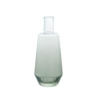 POSH LIVING フラワーベース グリーン φ8.5×H20.5 cm ガラスボトル 22568 | aobashop