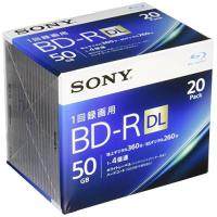 SONY ビデオ用ブルーレイディスク 20BNR2VJPS4(BD-R 2層:4倍速 20枚パック) | aobashop
