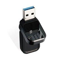 エレコム USBメモリ 64GB USB3.0 3.1 (Gen1) なくさないキャップ ブラック MF-FCU3064GBK | aobashop