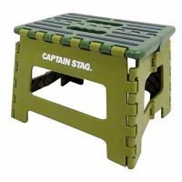 キャプテンスタッグ(CAPTAIN STAG) 踏み台 ステップ 椅子 折りたたみ ステップ Sサイズ グリーン UW-1512 | aobashop