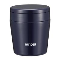 タイガー 魔法瓶 真空 断熱 スープ ジャー 250ml 保温 弁当箱 広口 まる底 インディゴブルー MCL-B025-AI Tiger | aobashop