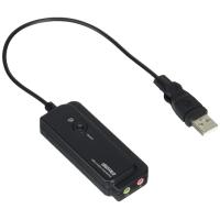 iBUFFALO USBオーディオ変換ケーブル(USB A to 3.5mmステレオミニプラグ) Mac ブラック BSHSAU01BK | aobashop