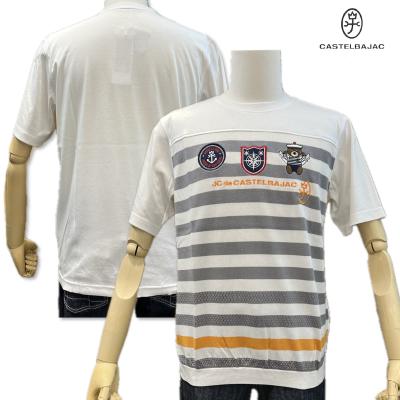 ゴルフシャツ半袖（CASTELBAJAC／ファッション）（柄：ボーダー）の