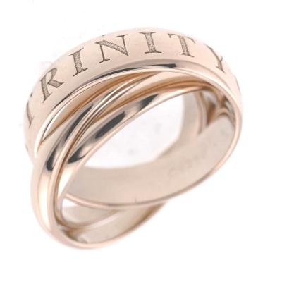 【⚠️最安値⚠️】カルティエ リング トリニティ　#51 楽天市場】カルティエ トリニティ 51（ジュエリー・アクセサリー