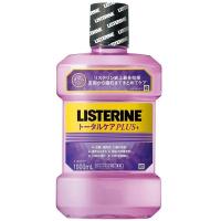 【医薬部外品】JNTLコンシューマーヘルス(株)薬用リステリン トータルケアプラス クリーンミント味 1000mL (薬用マウスウォッシュ) | 青空BLUE