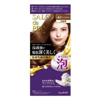 《ダリヤ》 サロンドプロ 泡のヘアカラー エクストラリッチ （白髪用） 4P ピュアブラウン 100g 【医薬部外品】 | 青空BLUE