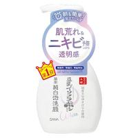 【医薬部外品】《常盤薬品》 サナ なめらか本舗 薬用泡洗顔 本体 200mL | 青空BLUE