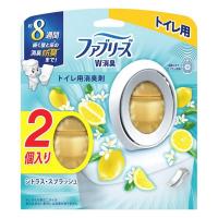 《P&amp;G》 ファブリーズ 消臭剤 W消臭 トイレ用 シトラス・スプラッシュ 6.3mL×2個入り | 青空BLUE