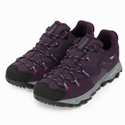 Columbia - Columbia コロンビア　トレッキングシューズ　パープル　24cm Columbia アウトドア 登山靴、トレッキングシューズ（色