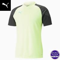 【クロネコゆうパケットOK】プーマ(puma) サッカー フットサル INDIVIDUALCUP 半袖 シャツ (23ss) トレーニング PUMA Black-Fast Yellow 658662-51 | スポーツプラザヒビノ ヤフー店