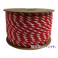 ユタカ アクリル紅白ロープ 12mm×100m PRZ-65(7948077) | オートパーツエージェンシー2号店