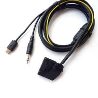 車用ケーブル 3.5mm AUX 入力 アダプタ オーディオ ケーブル メルセデス・ベンツ COMAND 2.0 充電 MICRO USB アダプタ 充電 iPhone Samsung LG AL-AA-6584 AL | オートパーツエージェンシー2号店