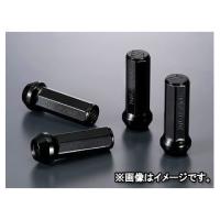 デジキャン クロモリレーシングナット ブラック 7角袋 P1.25 60mm CN7F6012BK-DC 入数：1セット(4本入) ニッサン リーフ | オートパーツエージェンシー2号店