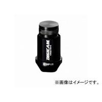 デジキャン アルミレーシングナット ブラック 19HEX袋 P1.25 45mm AN6F4512BK-DC 入数：1セット(20本入) ニッサン リーフ | オートパーツエージェンシー2号店