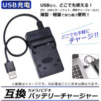カメラ/ビデオ 互換 バッテリーチャージャー USB充電 パナソニック DMW-BM7,-BMA7,/CGA-S002,-S006 USBで手軽に充電！ | オートパーツエージェンシー 5号店