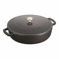 ストウブ(Staub) ブレイザー・ソテーパン ブラック 28cm 鋳鉄 40511-472(RSTD604) | オートパーツエージェンシー