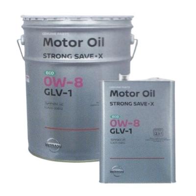 車 トヨタ GLV-1 0W-8 エンジンオイル 20リットル