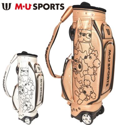 キャディーバック musports ゴルフ 楽天市場】MU SPORTS MU スポーツ マルチバイアスチェック柄