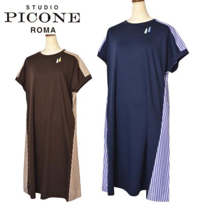 美品★ピッコーネ PICONE チュニック ワンピース サイズ40 PICONE CLUB ピッコーネクラブ チュニック ワンピースの通販 by