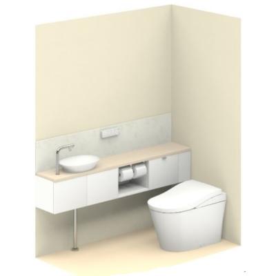 TOTO レストルームドレッサー　新品 レストルームドレッサー プレミアムシリーズ」「レッドドット