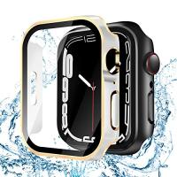 YUGYUG for Apple Watch Series 9/8/7 45mm ケース アップルウォッチ9/8/7 45mm ケース PC素材 光沢式 アップルウォッチ カバー ガラスフィルム 一体 | APMストア