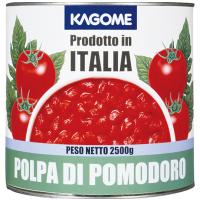 カゴメ ダイストマト (イタリア産) 2500g ( とまと / ピューレ / ダイスカット / 大容量 / 業務用 / 缶詰 ) &lt;510185&gt; | A-プライスオンラインショップ