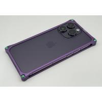 ギルドデザイン Solid Bumper ソリッドバンパー EVANGELION Limited MattePurple (初号機) iPhone 14 Pro | AB-Next